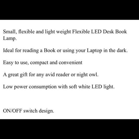 NEW HOMEMATE LED Book Lights Black 2pk w/ Batteries - Picture 6 of 13